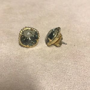 Sorrelli Jewelry - Bright gold black diamond cushion cut studs Sorrelli Jewelry - Bright gold black diamond cushion cut studs